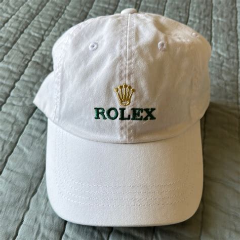 rolex baseball cap white 80 00 circa|rolex gold cap.